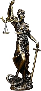 Statue Lady Justice – Décoration de bureau d
